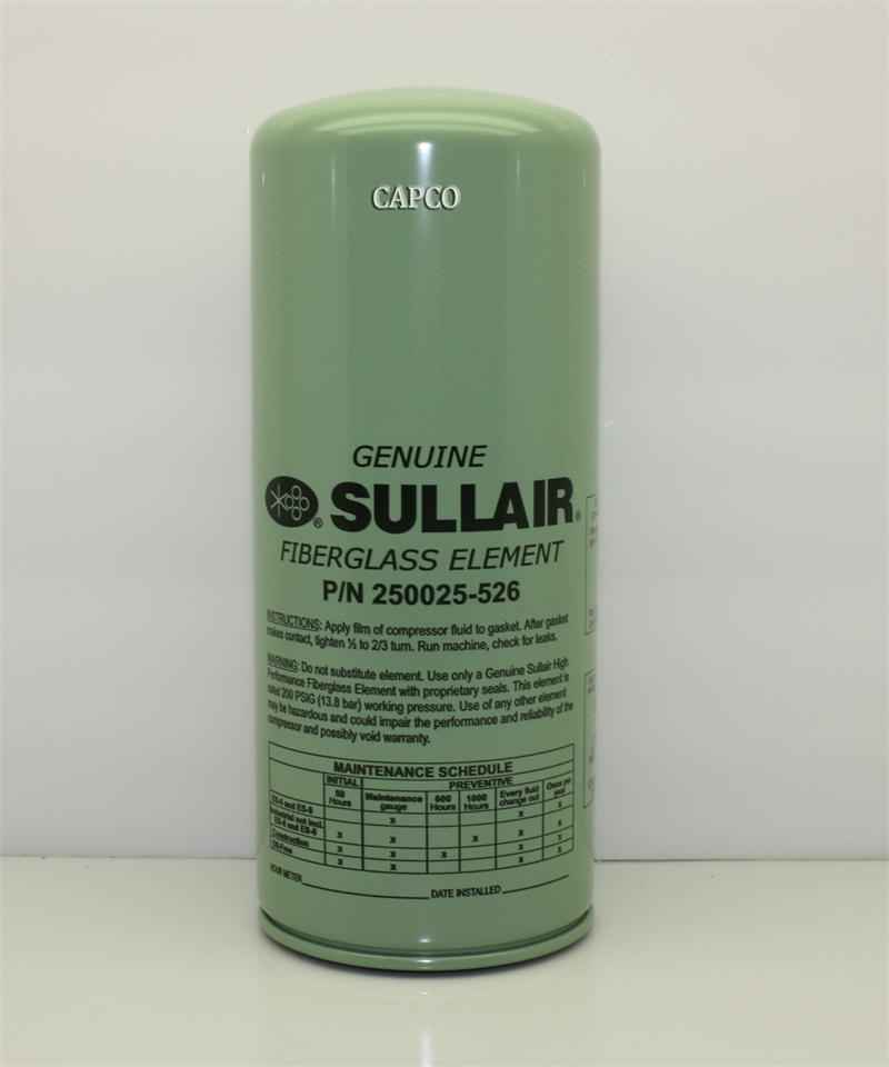 250025526 SULLAIR (OEM) ELEMENT, FLUID FILTER